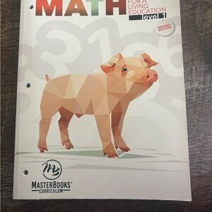 MasterBooks Math Level 1 Book